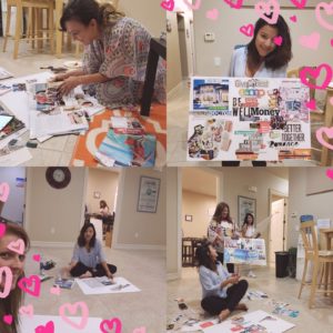 vision board party